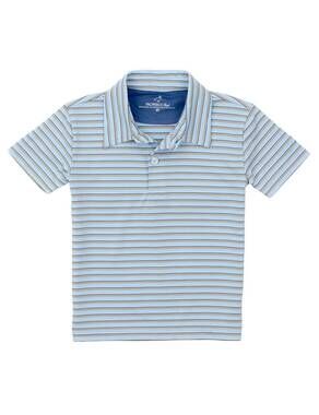 NEW PROPERLY TIED boys watersound polo in blue